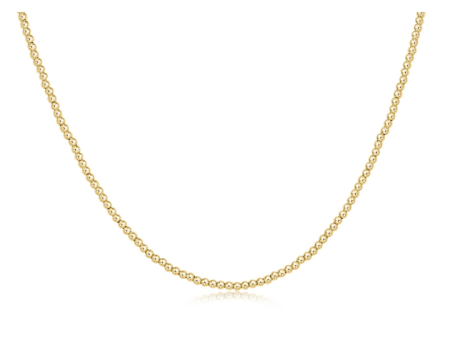 enewton: Classic Bead Choker-Gold Online now