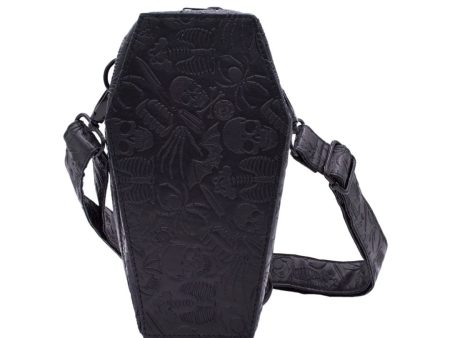 Coffin Convertible Hip Pouch Bag by Kreepsville 666 For Cheap