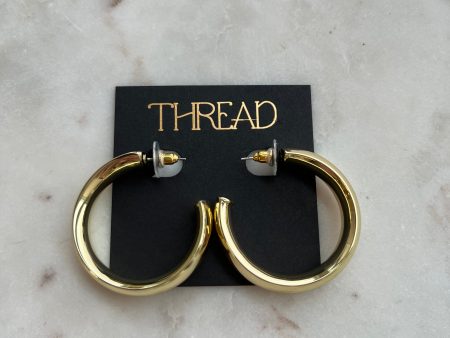 Thic Gold Hoop Discount