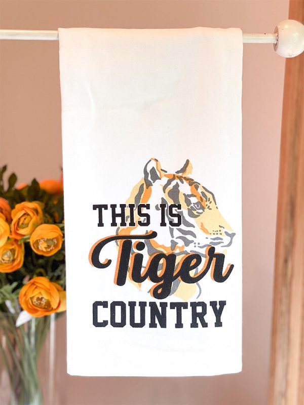 Tiger Country Hand Towel Set Online now