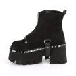 ASHES-100 Vegan Suede Ankle Boots by Demonia Hot on Sale