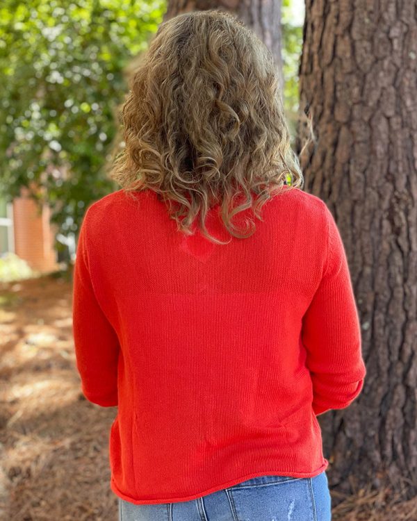 Best Game Sweater - Tigers Block Letters - Orange Online Hot Sale