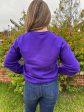 Tiger Love Sweatshirt - Purple Discount