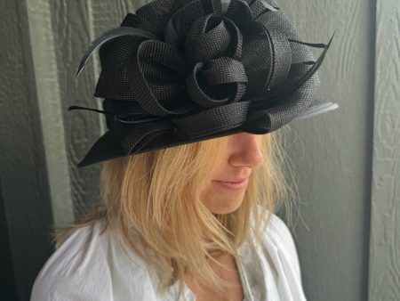 Elizabeth Hat - Black Cheap