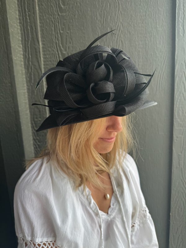 Elizabeth Hat - Black Cheap