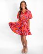 Danielle Slik Printed Dress Sale