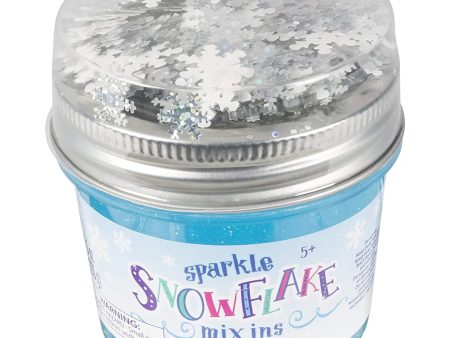 Snowflake Mix Ins Slime Confetti Kit Discount