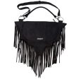 Bat Wing Fringe Shoulder Bag by Kreepsville 666 Supply