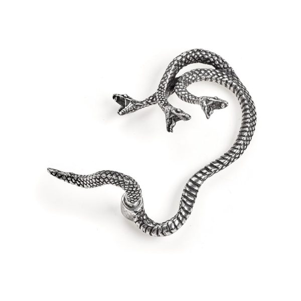 Triple Headed Serpent Ear-Wrap by Alchemy Gothic Discount