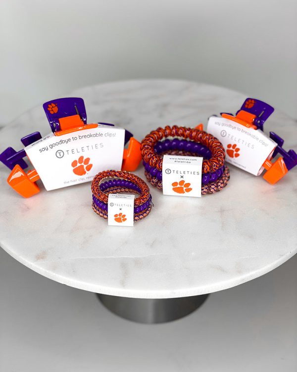 Teleties Small Hair Tie - Clemson Supply