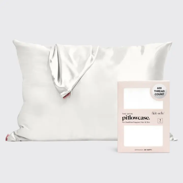 Satin Pillowcase - Ivory Cheap