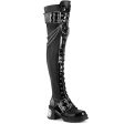 BRATTY-304 Over-The-Knee Boots by Demonia Sale