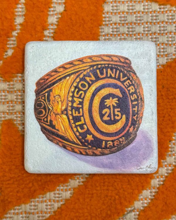 Clemson Men s Ring Coaster - 2025 Discount