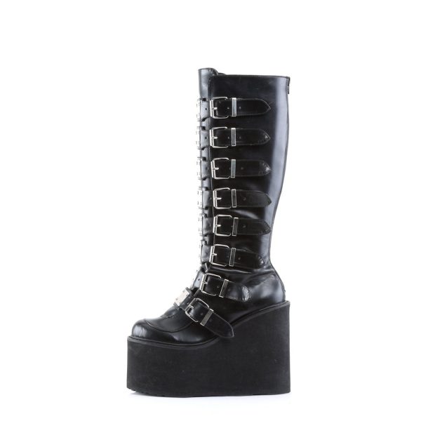 SWING-815 Platform Boots by Demonia For Discount