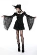 Count Your Blessings Gothic Off Shoulder Dress by Dark In Love Online Sale