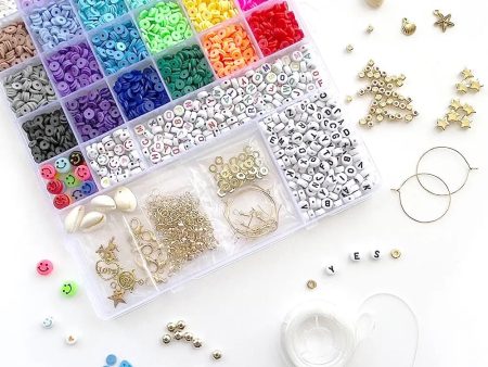 Mega Alphabets & Heishi Box Bead Kit For Cheap