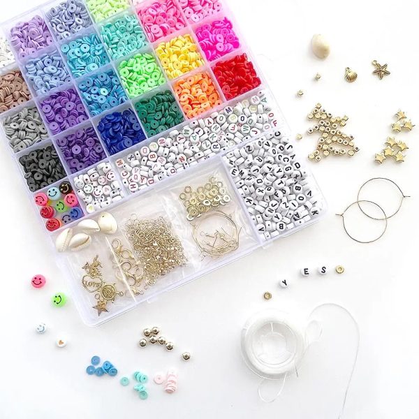 Mega Alphabets & Heishi Box Bead Kit For Cheap