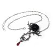 Carpathian Rose Necklace by Alchemy Gothic For Cheap