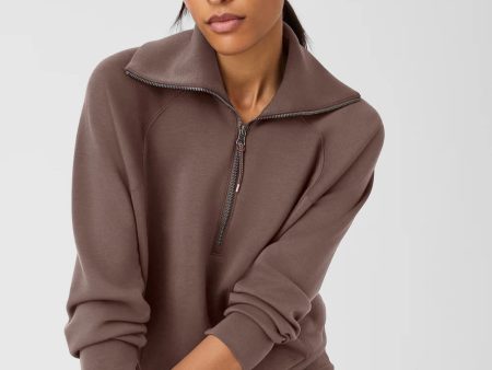 Spanx Airessentials Half Zip | Smoke Online Sale