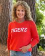 Best Game Sweater - Tigers Block Letters - Orange Online Hot Sale