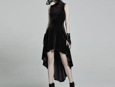 Unholier Than Thou Velvet Dress by Punk Rave For Cheap