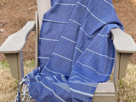 Teema The Navy Simple Towel Online Sale