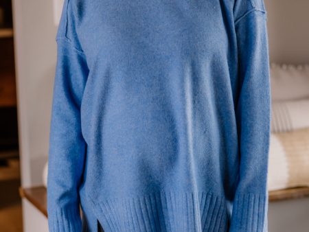 Phoebe Pullover | Waterfall Heather Online Hot Sale