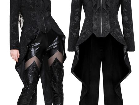 Waiting To Feed Gothic Vampire Tailcoat Jacket by Dark In Love For Sale