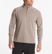 Men s UNRL Highlands Quarter Zip | Taupe Plaid Online Sale