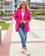 Tiger Walk Cardigan - Hot Pink For Discount