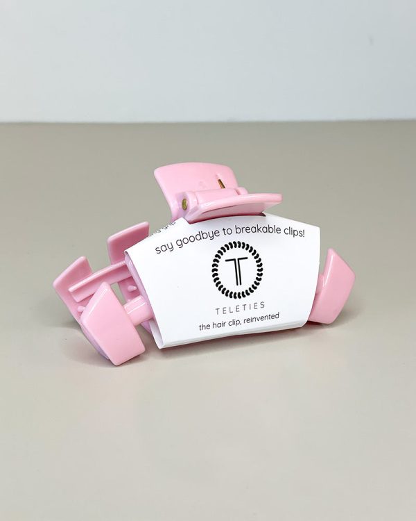 Teleties Hair Clip - Carnation Pink For Sale