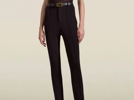 Clara Stirrup Trouser  in Stretch-Knit Suiting Online Sale