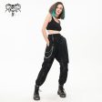 Burnt Out Pants by Devil Fashion Online Sale