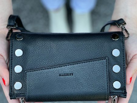 Hammitt Levy Leather Crossbody and Wallet - Black Supply