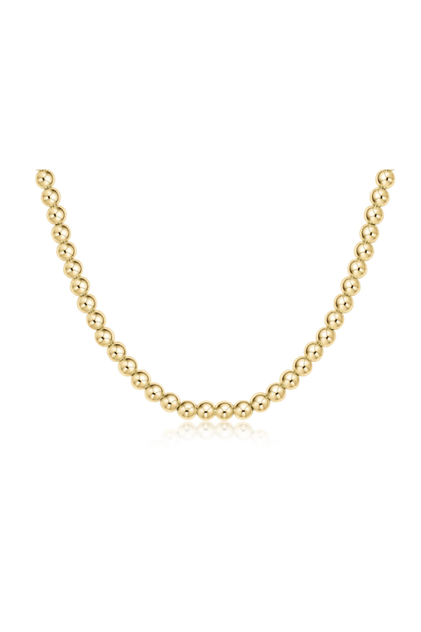 enewton: Classic Bead Choker-Gold Online now