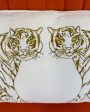 Tiger Walk Pillow For Sale