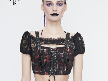 Sweet Solitude Crop Top by Devil Fashion Online Sale