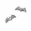 Bat Stud Earrings by Alchemy Gothic Online now