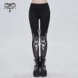 Twisted Horns Leggings by Devil Fashion For Sale