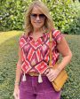 Ana Tassel Tie Blouse Fashion