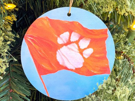 Tiger Flag Ornament Online