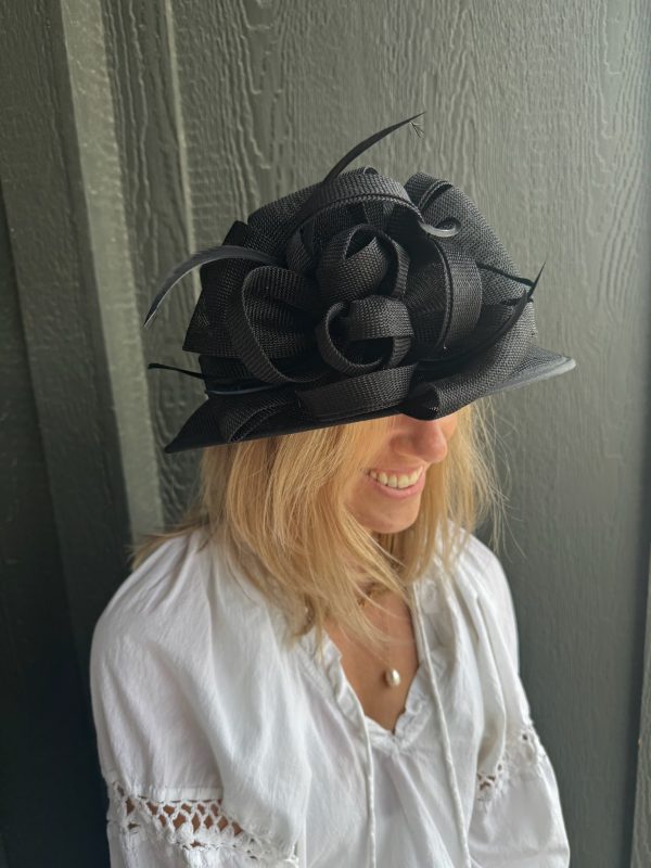 Elizabeth Hat - Black Cheap