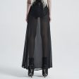 No Time For Sorrow Sheer Skirt by Punk Rave Online now