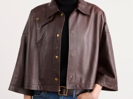 Ines Leather Jacket Cheap