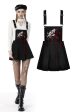 Crimson Death Skull Overall Dress by Dark In Love Online now