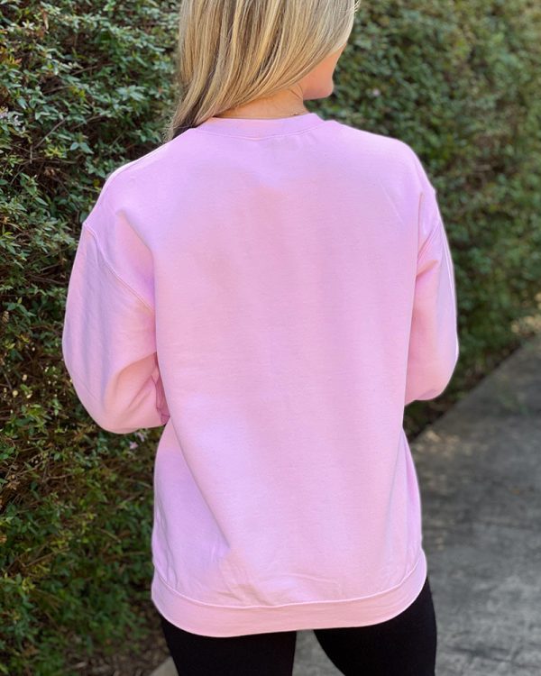 Tigers Spirit Vintage Sweatshirt - Pink Cheap