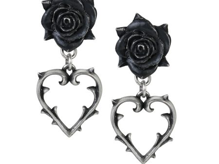 Wounded Love Earrings by Alchemy Gothic Fashion