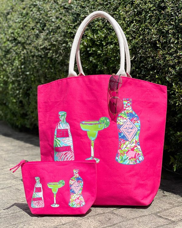 Tequila Sunrise Tropic Tote Fashion