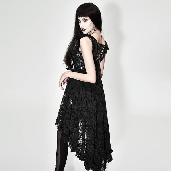 Dark & Fancy Lace Cover Up Top by Eva Lady Supply