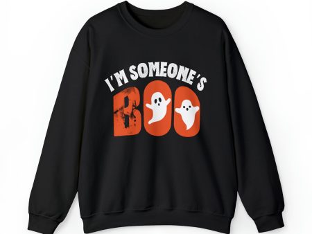 I m Someone s Boo Ghost Crewneck Sweatshirt Top by The Dark Side of Fashion Hot on Sale